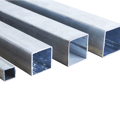 ASTM A500 GI galvanized Square  and  rectangular seamless steel pipe hollow section