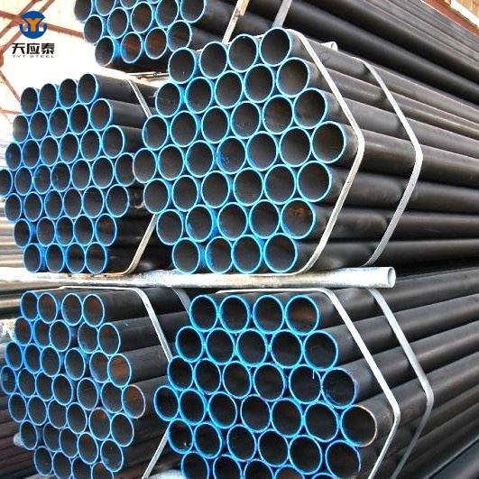 Paip dan tiub keluli lancar hitam dengan Tube Endless Beveled
