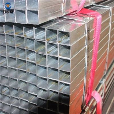 MS DN 120x120 Mm Galvanized Square Tube