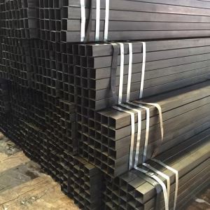 Ms Dikimpal Hitam Steel Pipe Square Hollow Seksyen Tianjin Kilang Harga