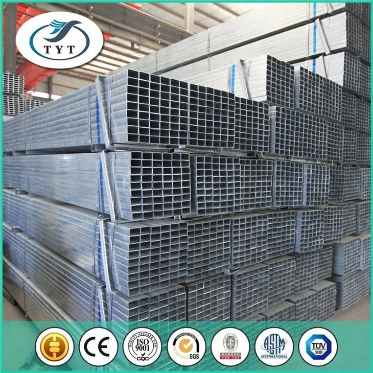 12*12mm Galvanized Steel Pipe