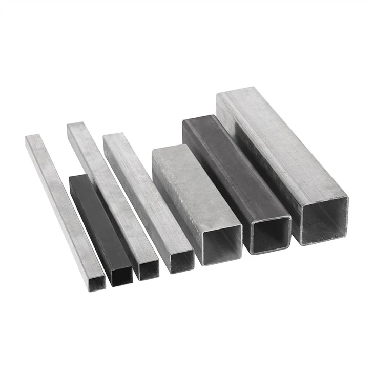ERW Black Hollow Square Section Paip Keluli Gi Tiub Keluli Tergalvani