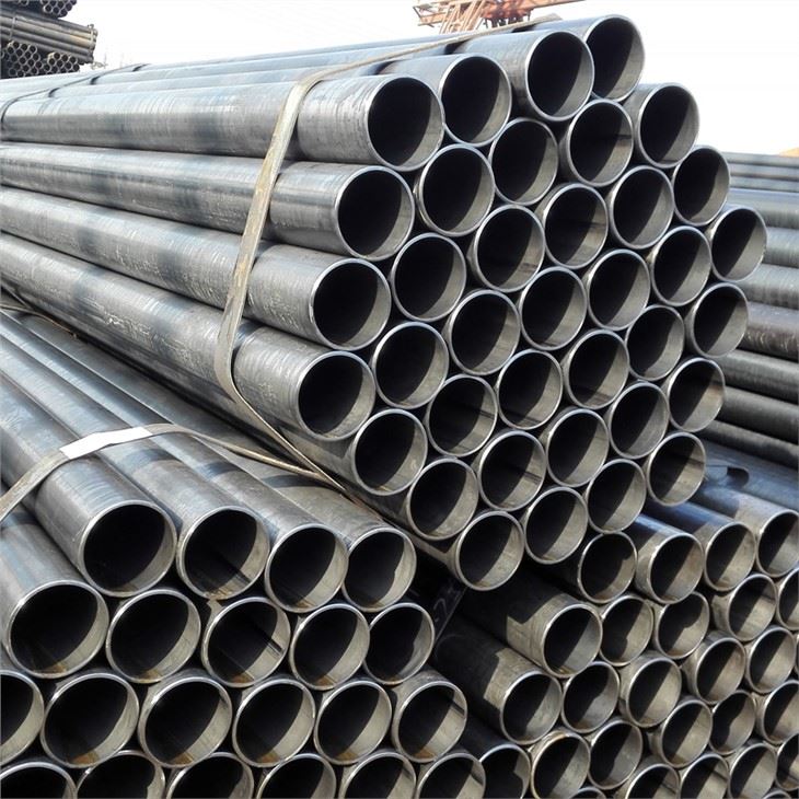 Dikimpal Paip Keluli Segiempat/Segiempat/Bulat/Tiub Hitam Ms Pipe