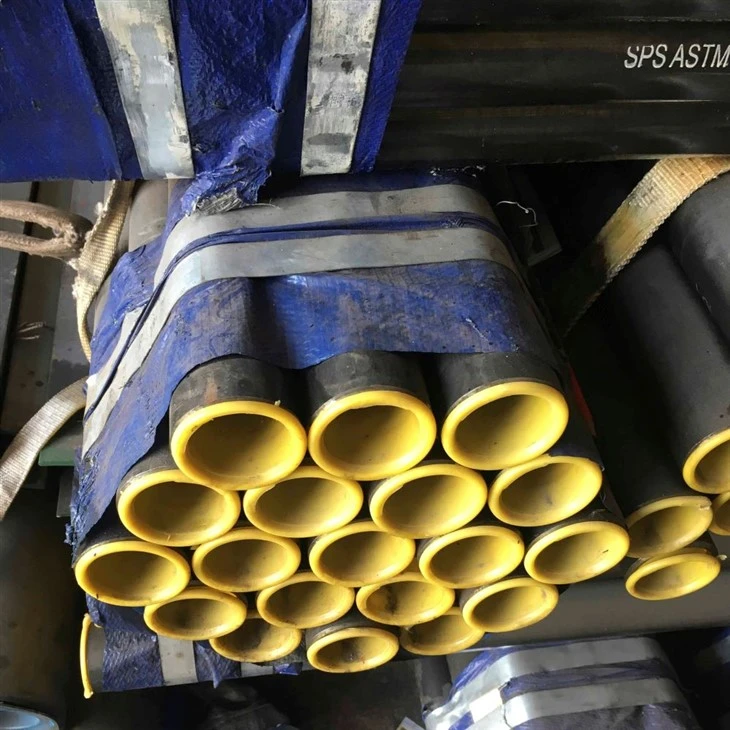 Black Seamless Steel Pipes And Tube With Beveled Ends Tube factory